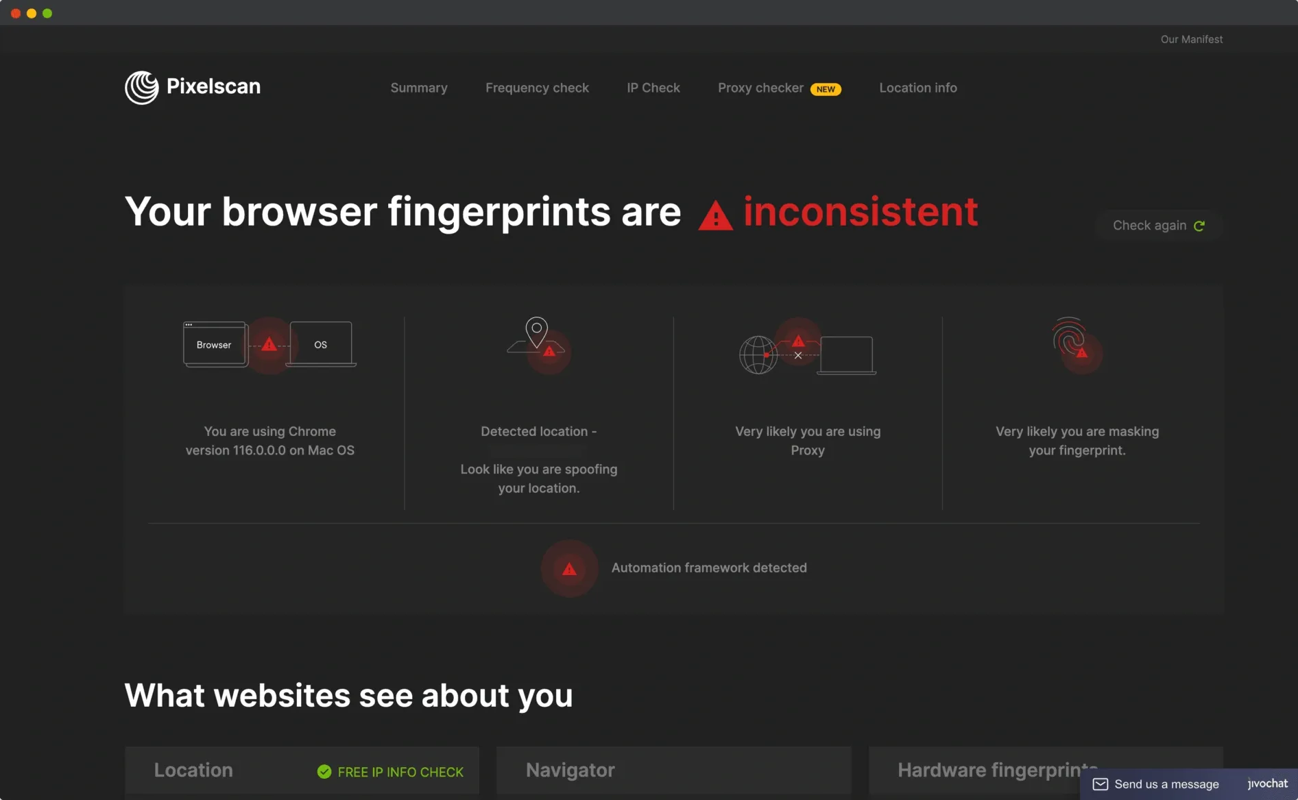 Các tính năng nổi bật của PixelScan